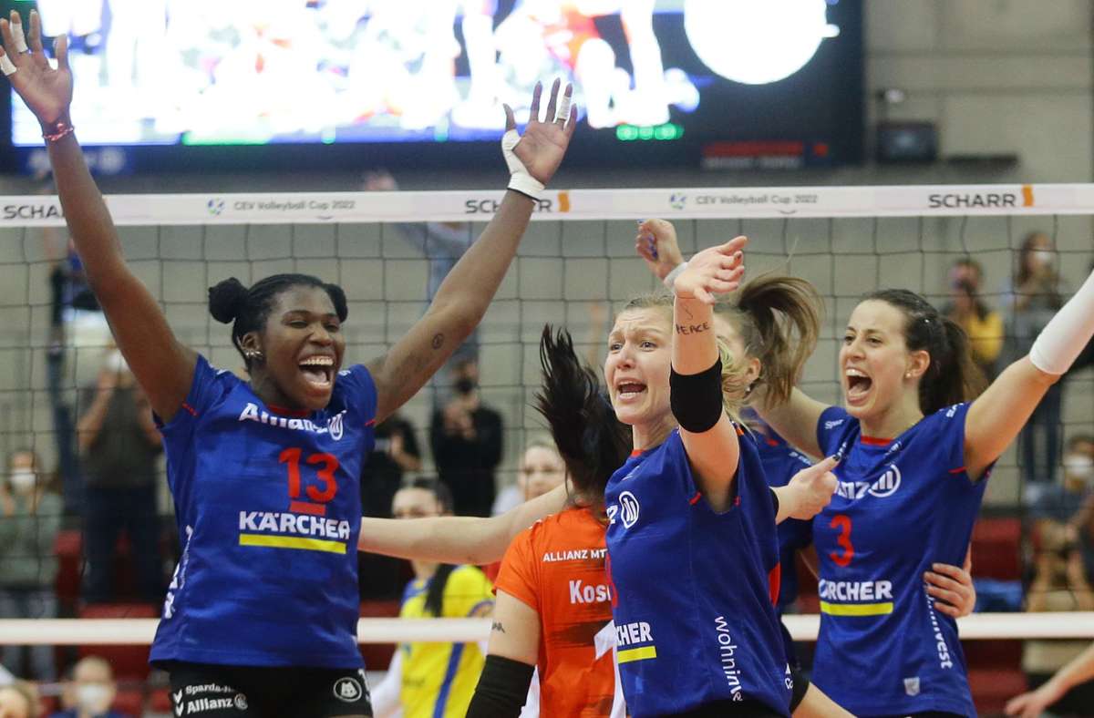 Volleyball-Bundesliga: Punktsieg statt Pokalsieg für Allianz MTV Stuttgart