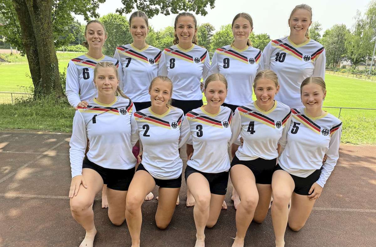 Faustball: Eine Gärtringerin bei der U18-Europameisterschaft