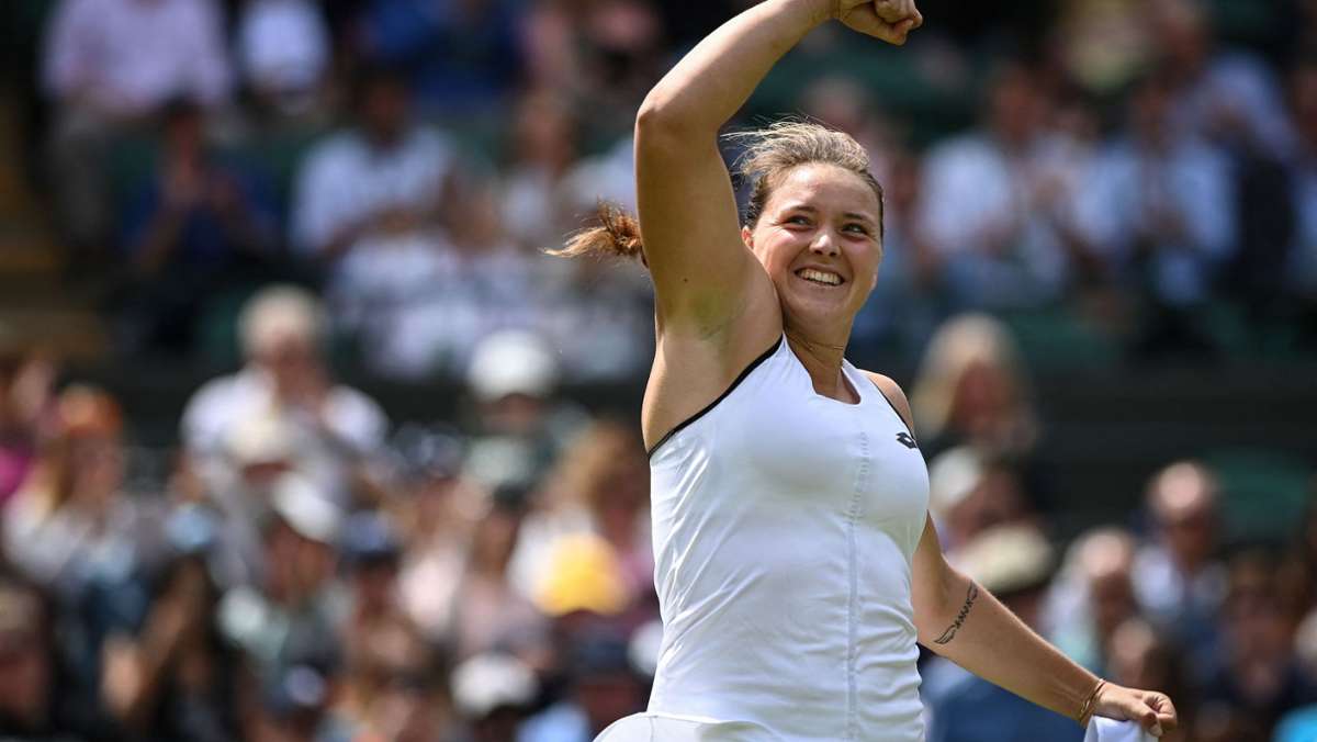 Sieg gegen Anett Kontaveit: Jule Niemeier sorgt in Wimbledon für Sensation