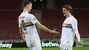 VfB Stuttgart bietet das Regenbogentrikot erneut an
