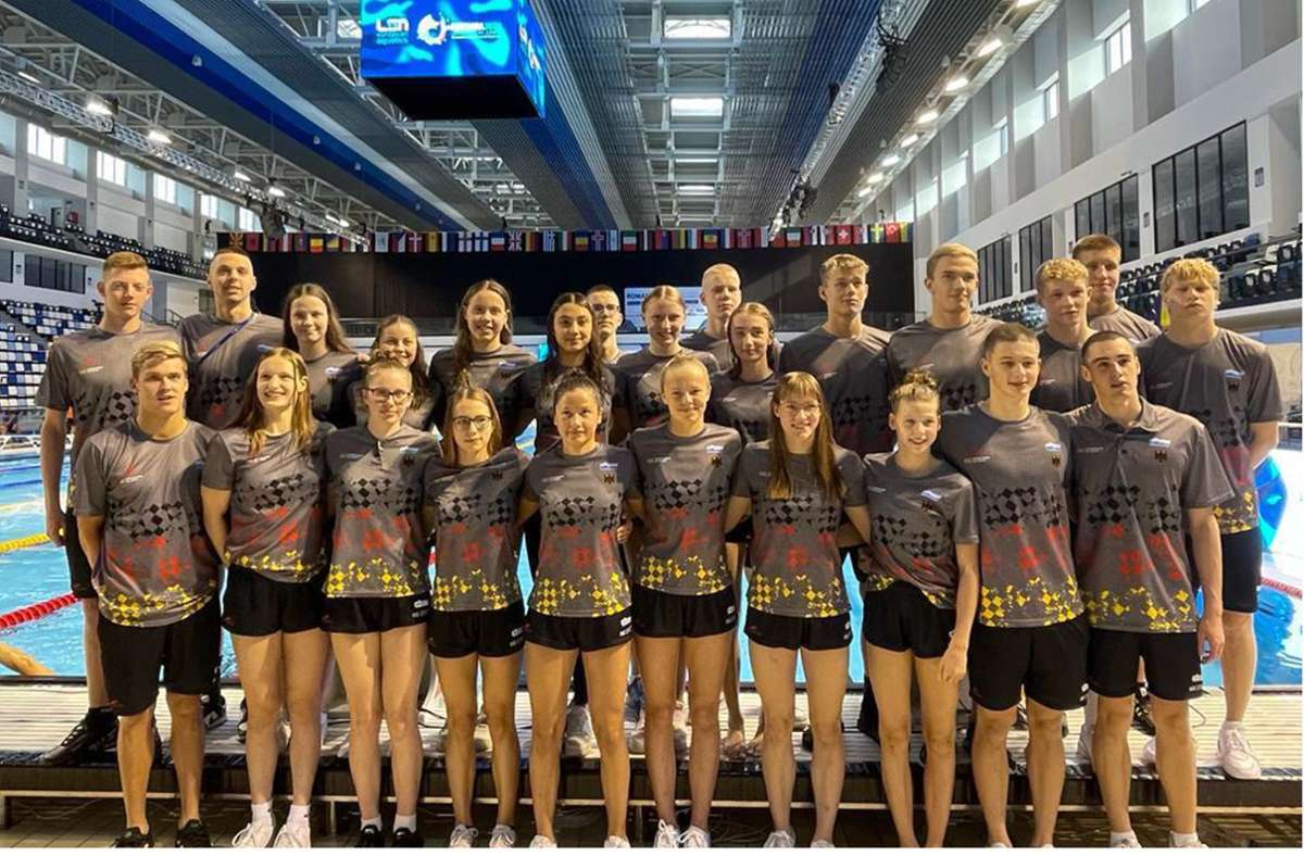 Schwimmen beim VfL Sindelfingen: Marian Plöger hat viel Spaß bei der Jugend-Europameisterschaft