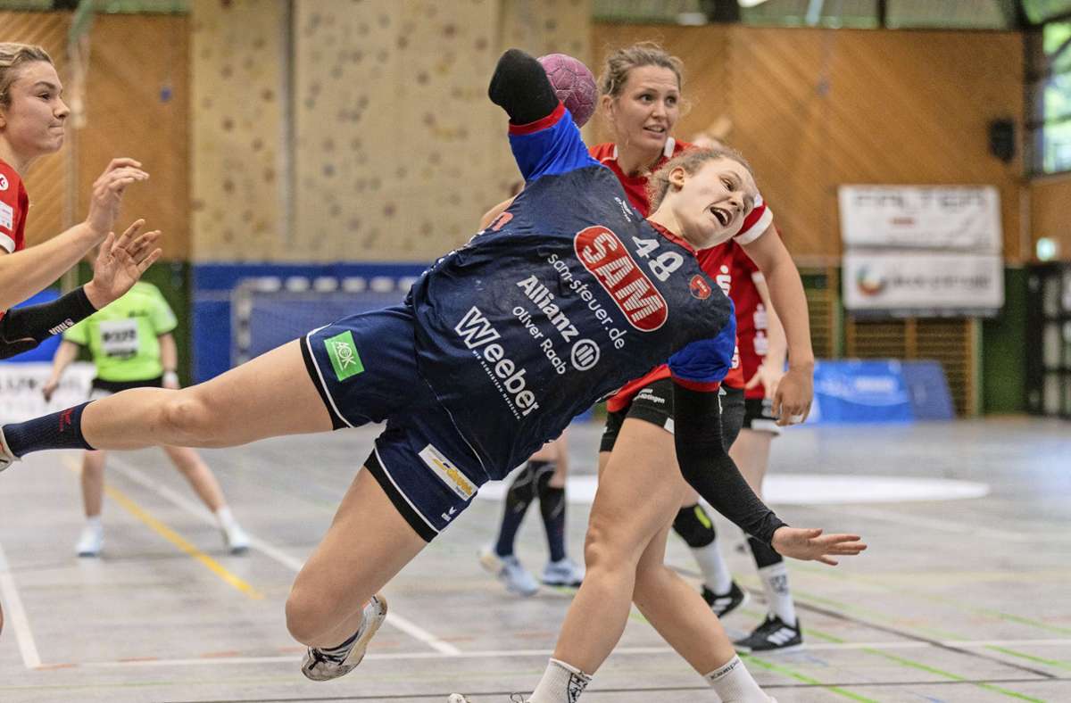 2. Handball-Bundesliga Frauen: SG H2Ku Herrenberg kann beim 21:31 nur eine Halbzeit lang mithalten