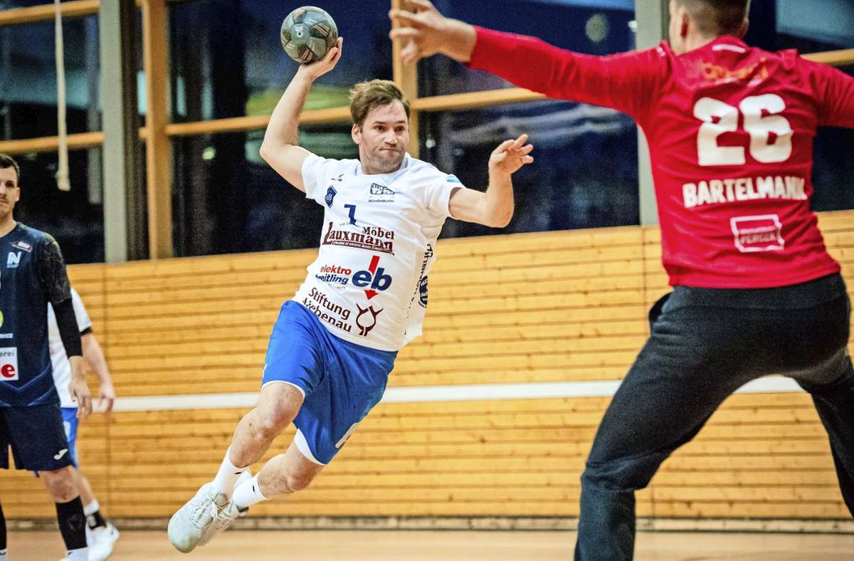 Handball-Verbandsliga: Abstiegsbedrohter HSG Schönbuch gelingt  der Überraschungscoup