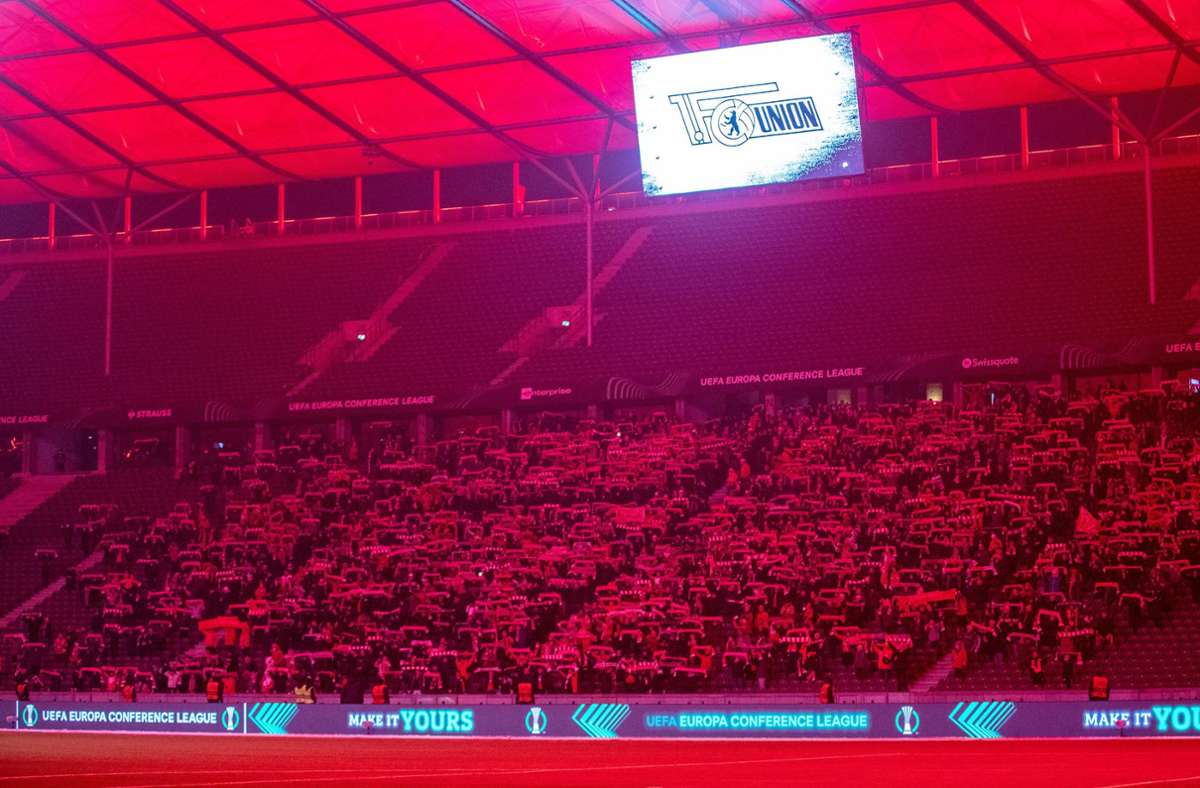 UEFA Champions League: Union Berlin weicht ins Olympiastadion aus