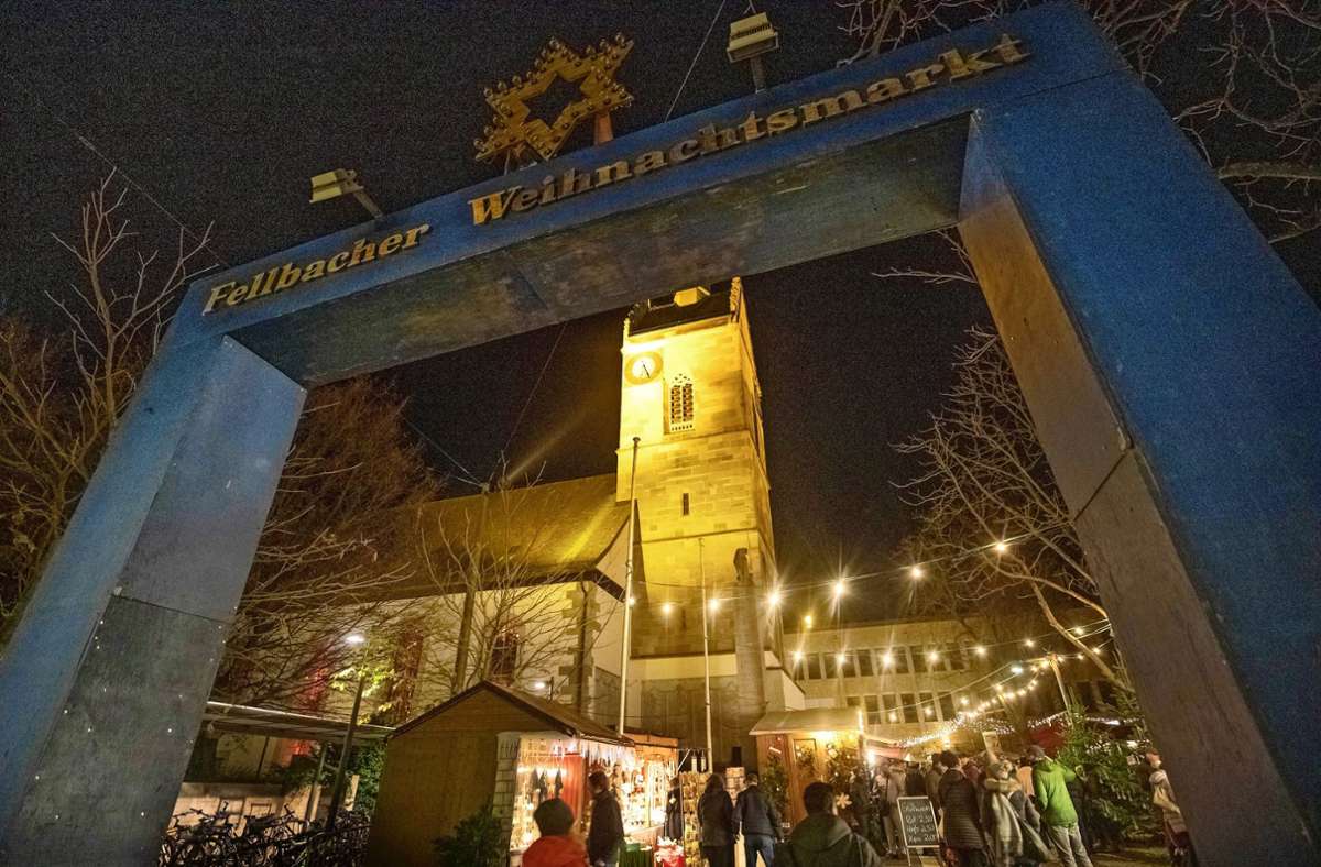 Der Fellbacher Weihnachtsmarkt steht unter dem märchenhaften Motto und  wird   mit neuen Märchenfiguren bestückt.