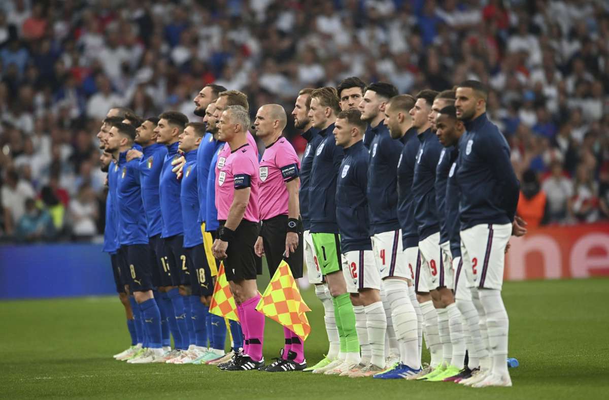 England bei der EM 2021: Buhrufe vor EM-Finale gegen italienische Hymne