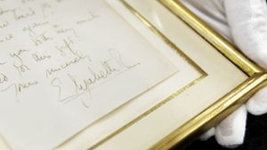 Brief von Königin Elisabeth II. wird versteigert