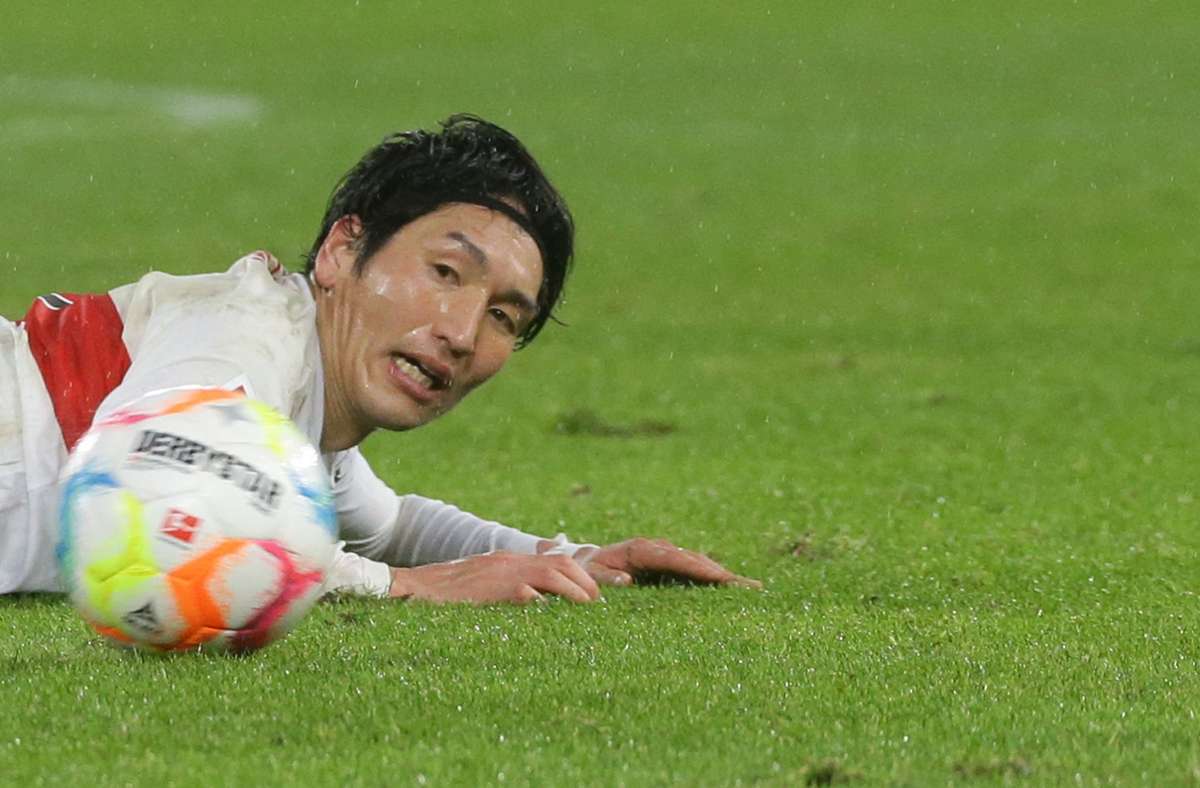Genki Haraguchi ist neu beim VfB Stuttgart  – und lernt nun die alten Probleme kennen. Foto: Baumann/Hansjürgen Britsch