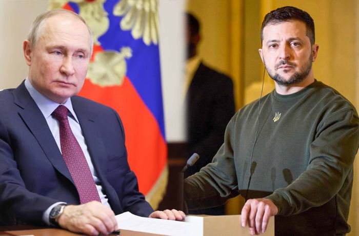 Russlands Krieg in der Ukraine: David gegen Goliath: Zwei Präsidenten im Krieg