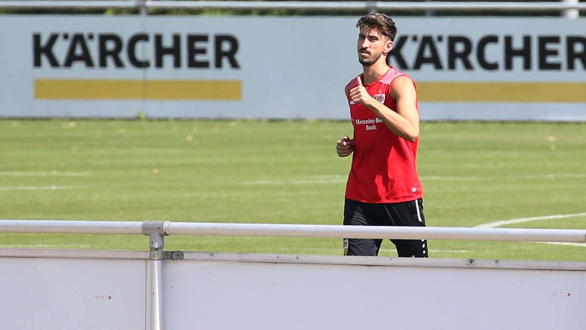 VfB-Stuttgart: Atakan Karazor  wieder im Mannschaftstraining