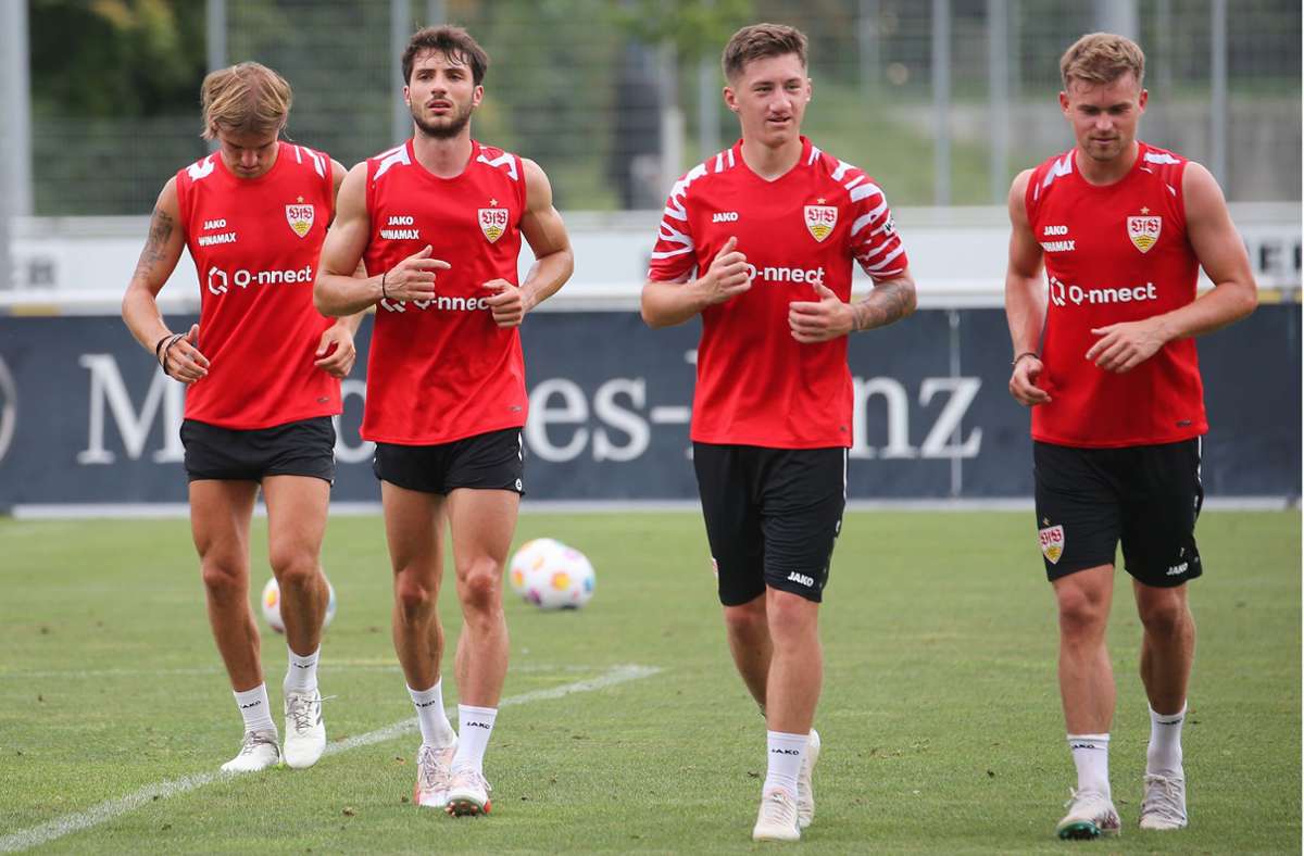 Neuzugang des VfB Stuttgart: So lief das erste Training mit Angelo Stiller