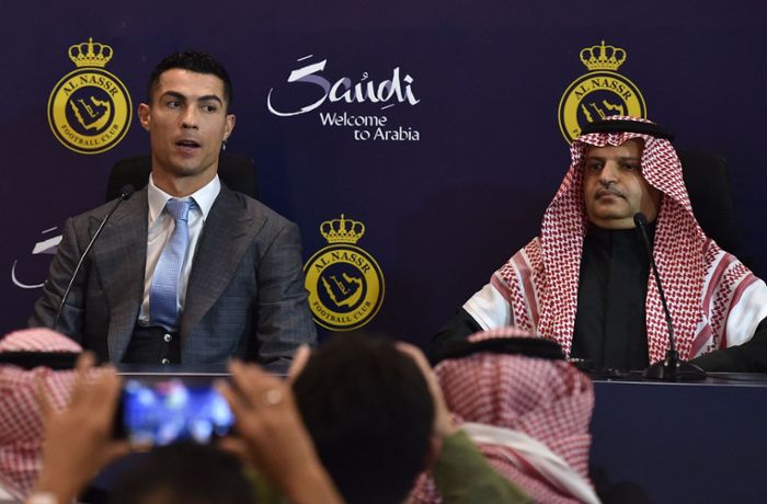 Pompöser Empfang in  Riad: Cristiano Ronaldo: „Bin ein einzigartiger Spieler“