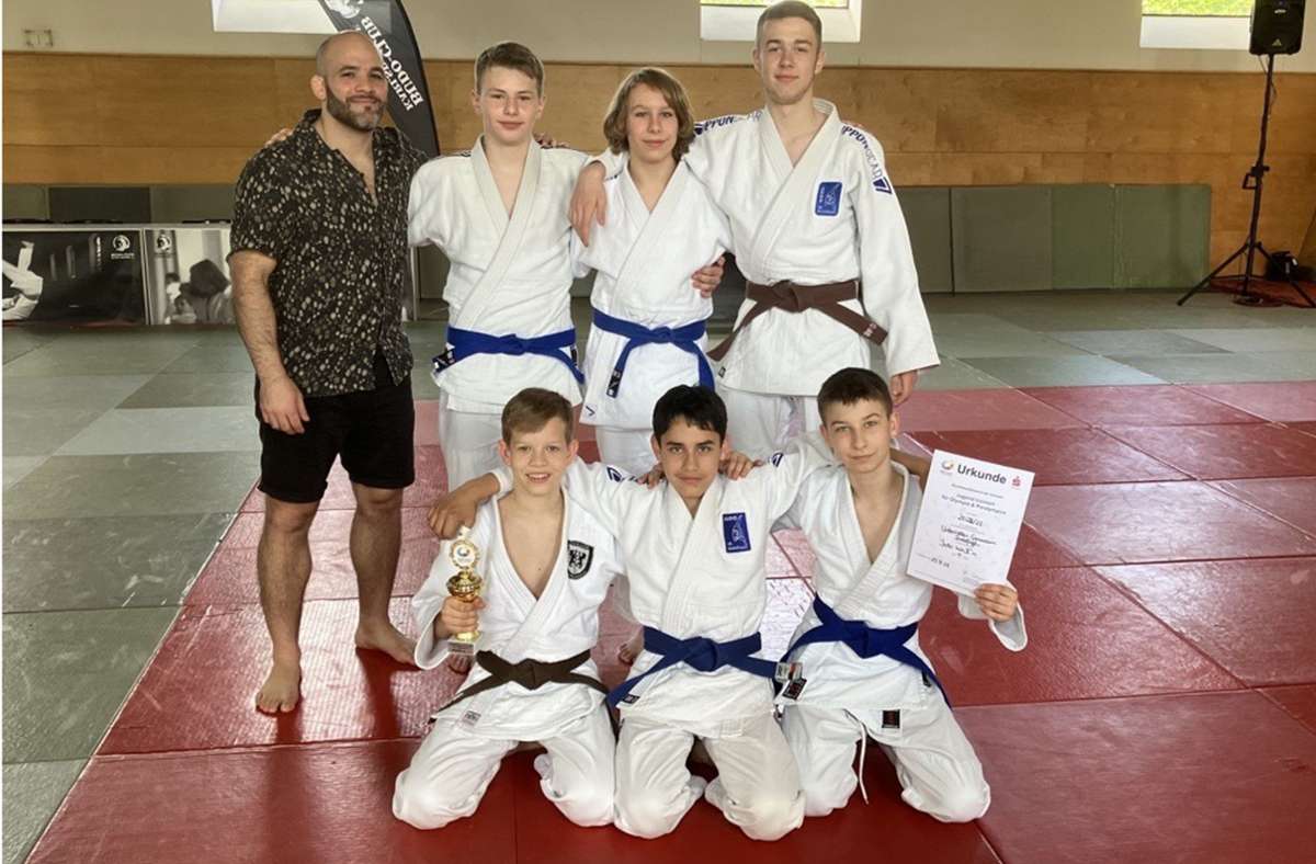 Jugend trainiert für Olympia: Judokas des Gymnasiums Unterrieden siegen im Landesfinale