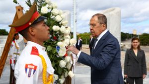 Russischer Außenminister in Kuba: Beziehungen ausbauen