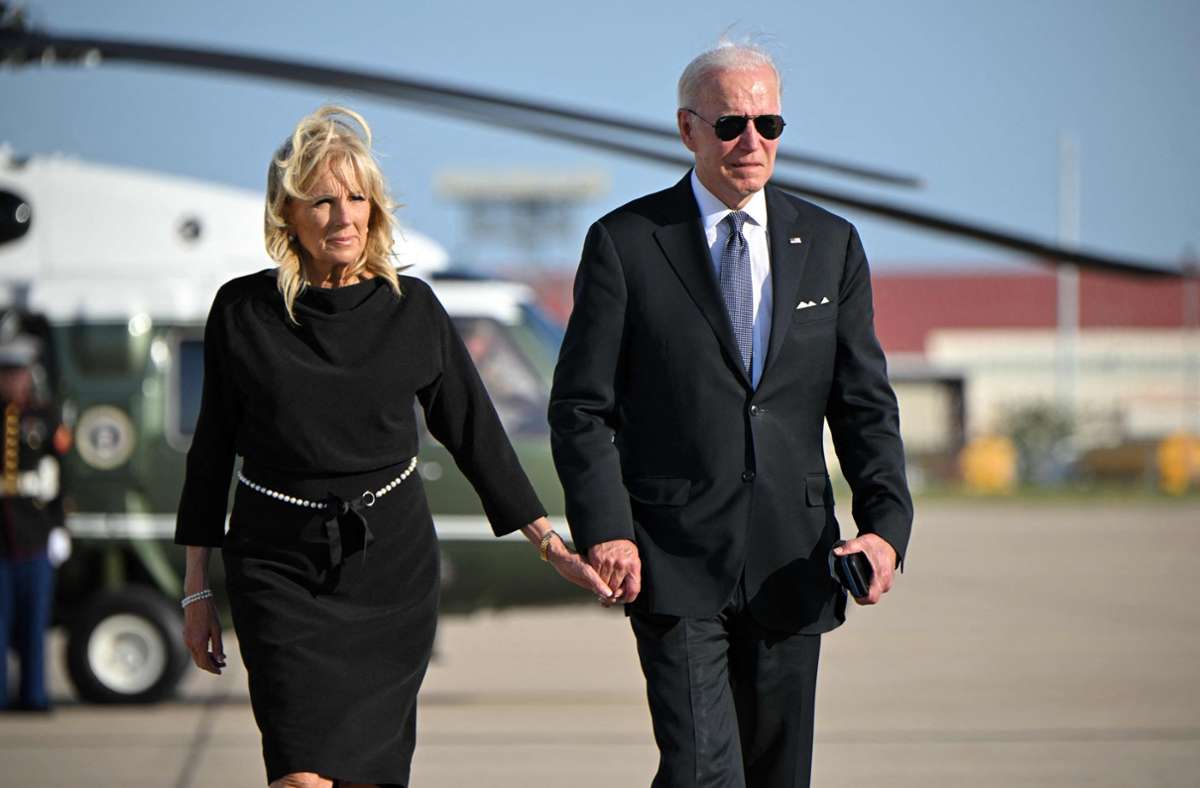 Joe und Jill Biden in Uvalde: „Tun Sie etwas!“ – „Das werden wir.“