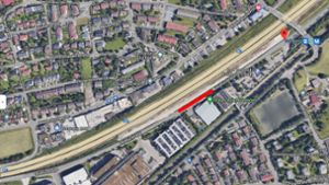 Leibnizstraße wird wegen Arbeiten an Lärmschutzwall nachts gesperrt