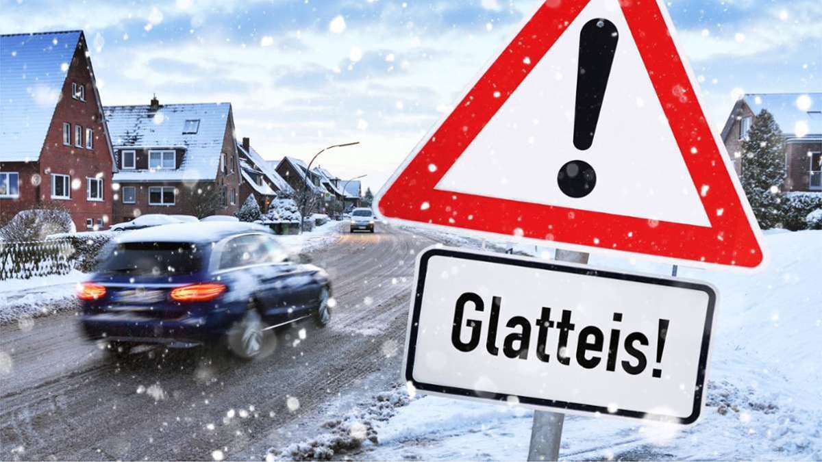 Schnee und Glätte bei Rottweil: Mehrere Unfälle mit über 100.000 Euro Schaden