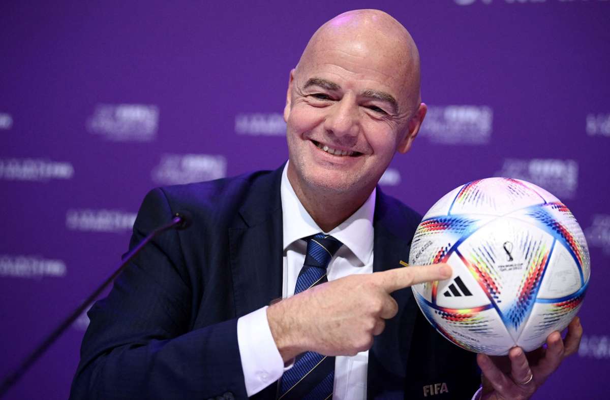 Fifa-Präsident Gianni Infantino: Die Fußball-Welt, wie sie ihm gefällt