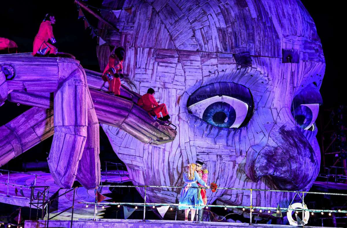 Opernfestival: Die spektakulärsten Bühnenbilder der Bregenzer Festspiele