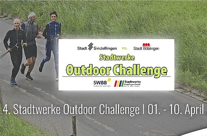 Stadtwerke Outdoor Challenge: Böblingen vs. Sindelfingen – vierte Auflage läuft von 1. bis 10. April