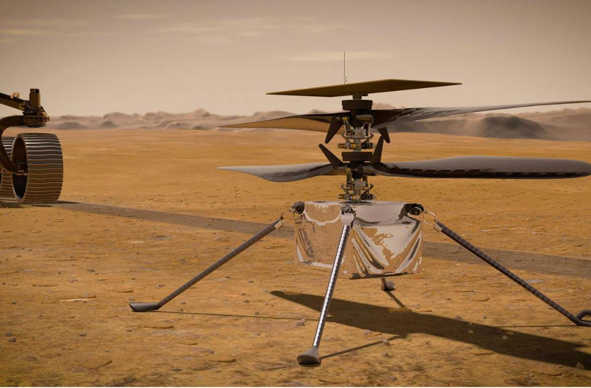 Raumfahrt auf dem Mars: Neuer Startversuch für Mars-Hubschrauber „Ingenuity“