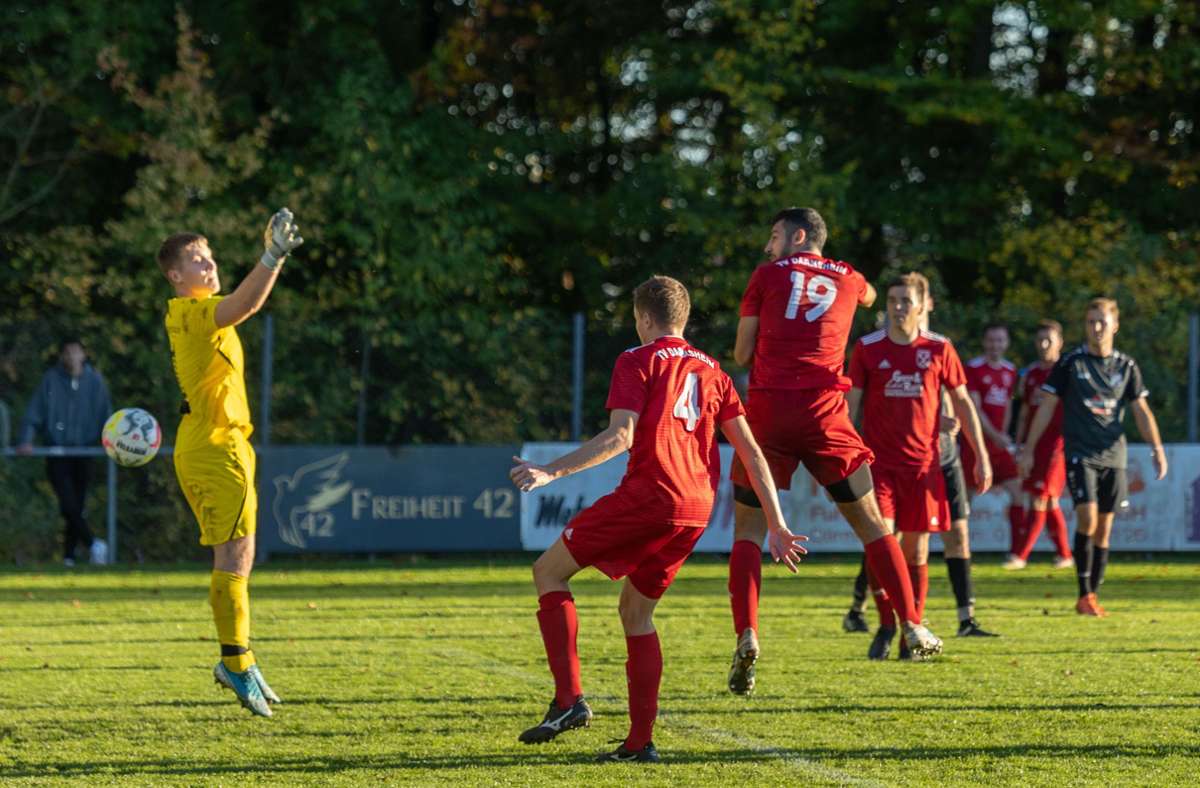 Fußball-Bezirksliga BB/CW: TV Darmsheim schlägt TSV Dagersheim mit 4:0