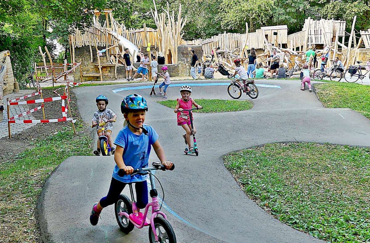 Sanierte Anlage in Göppingen-Faurndau: Kinder erobern sich Spielplatz zurück