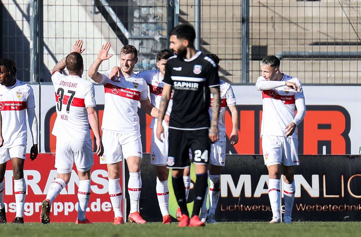 VfB Stuttgart II beim FSV Frankfurt: Fahrenhorst-Team feiert Auswärtssieg am Bornheimer Hang