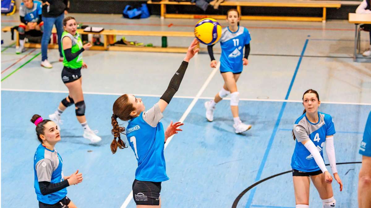 Volleyball-Oberliga Frauen: SpVgg Holzgerlingen spielt einen guten Satz und bezahlt dann Lehrgeld