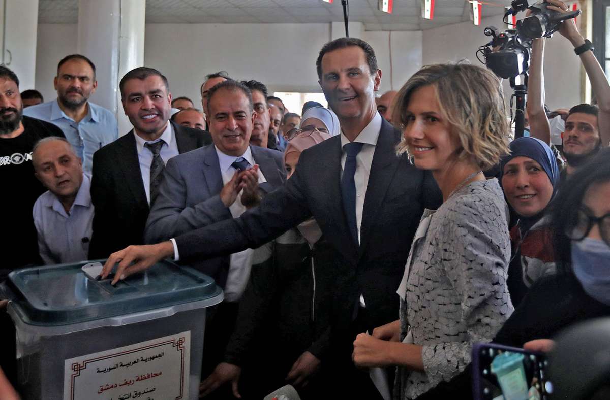 Umstrittene Präsidentschaftswahl: Syriens Machthaber Assad erhält bei Präsidentenwahl 95 Prozent