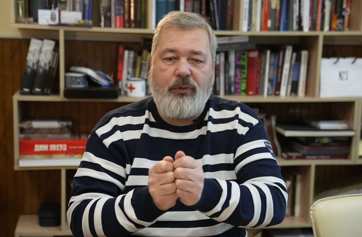 Gewinner des Friedensnobelpreises: Dmitri Muratow will Journalisten in Russland unterstützen