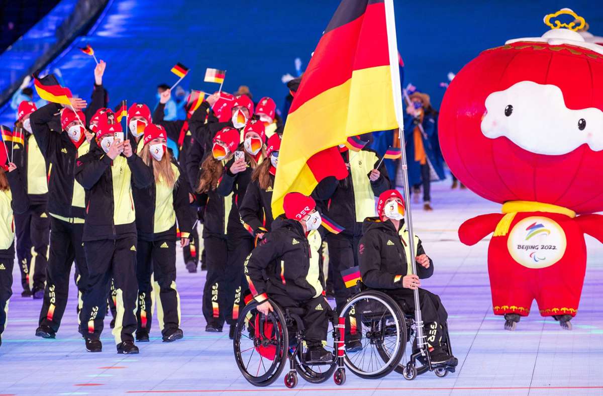 Peking 2022: Paralympische Spiele offiziell eröffnet