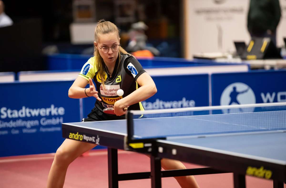 Tischtennis bei der SV Böblingen: Annett Kaufmann geht in Portugal an den Start