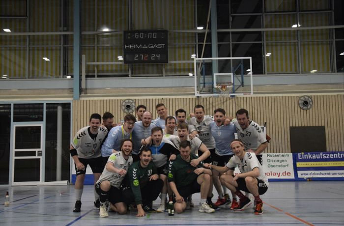 Handball-Bezirksliga Männer: SpVgg Renningen steigt auf und die HSG Schönbuch II ab