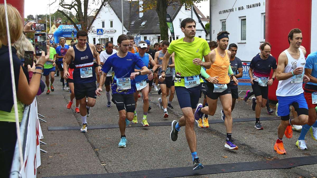 Zum 18. Mal Marathon: Bottwartal ist das Mekka der Läufer