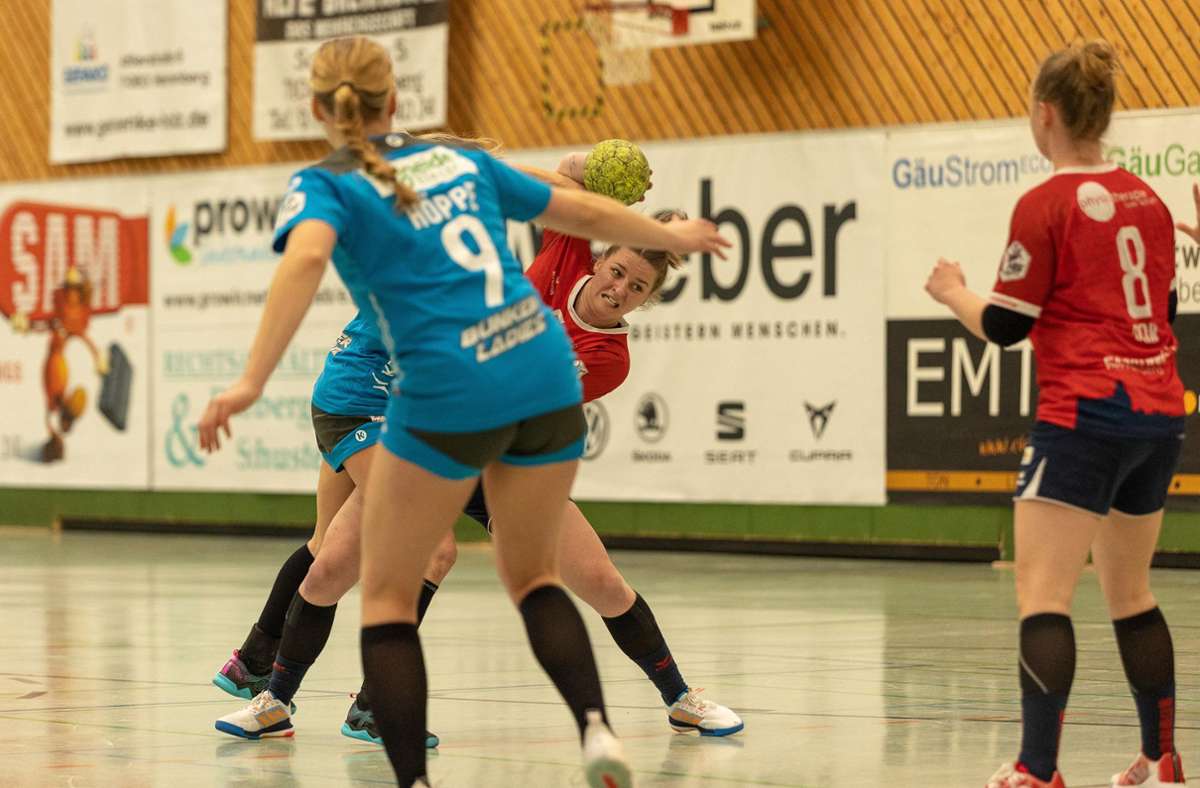2. Handball-Bundesliga Frauen: SG H2Ku Herrenberg leistet sich beim 27:33  zu viele technische Fehler