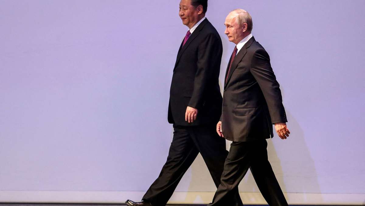 Besuch bei Wladimir Putin: Xi Jinping gibt den Friedensstifter