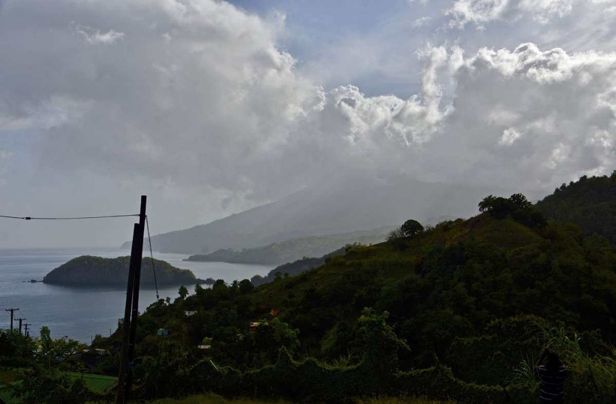 La Soufrière: Vulkanausbruch auf der Karibikinsel St. Vincent
