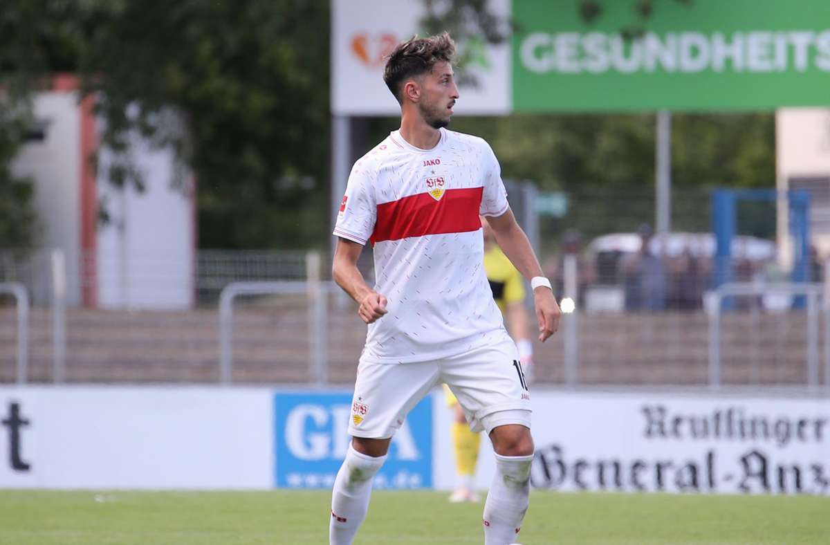 Atakan Karazor traf in der 27. Minute für den VfB. (Archivbild)