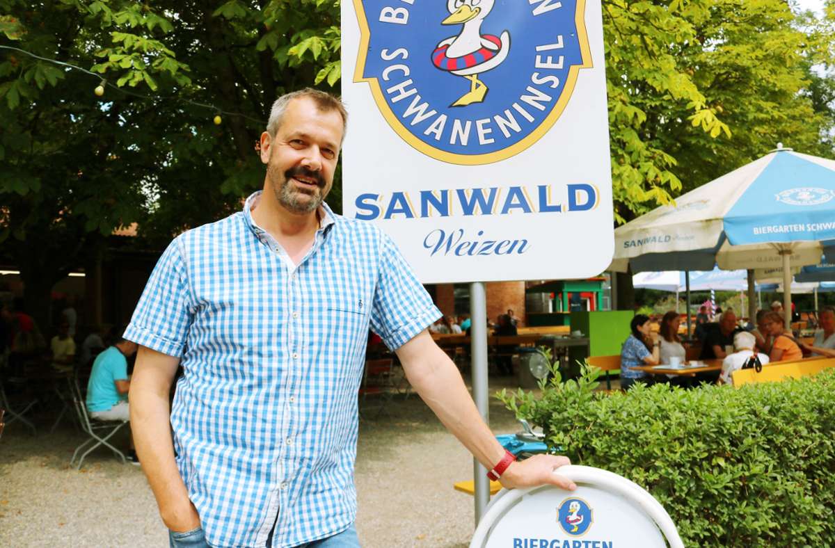 Michael Sprenger betreibt seit 2003 den Schwanen in Waiblingen.
