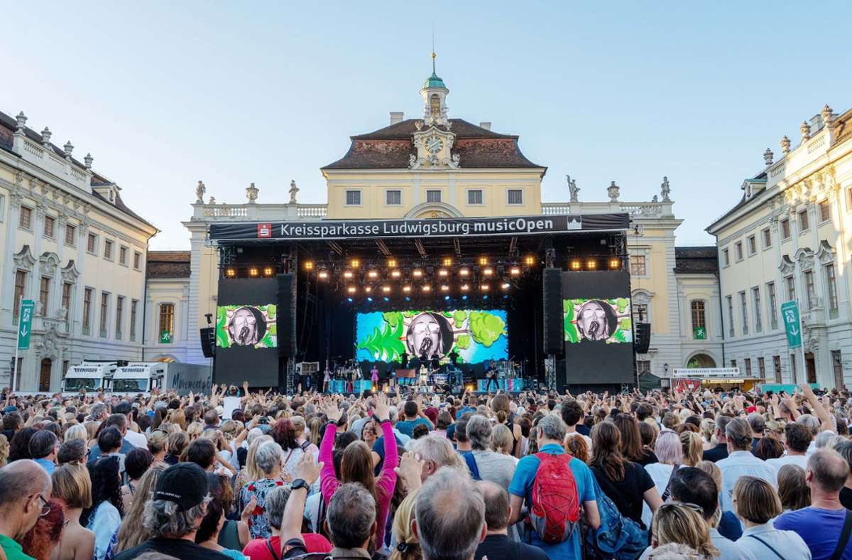 KSK-Music-Open in Ludwigsburg: Open-Airs im Schlosshof starten bald