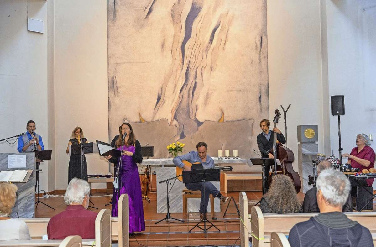 In der katholischen Kirche in Aidlingen: Konzert mit Asamblea Mediterranea
