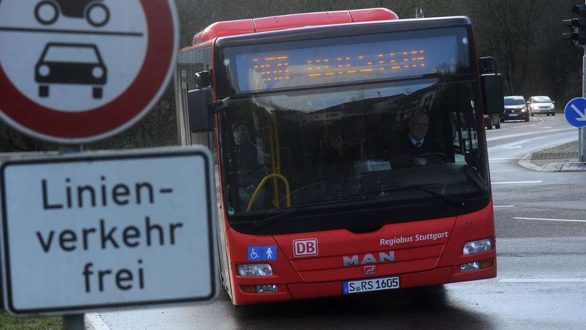 Oberstenfelder Räte ziehen nicht mit: Zweifel am Sinn der Busspur bei Marbach werden laut