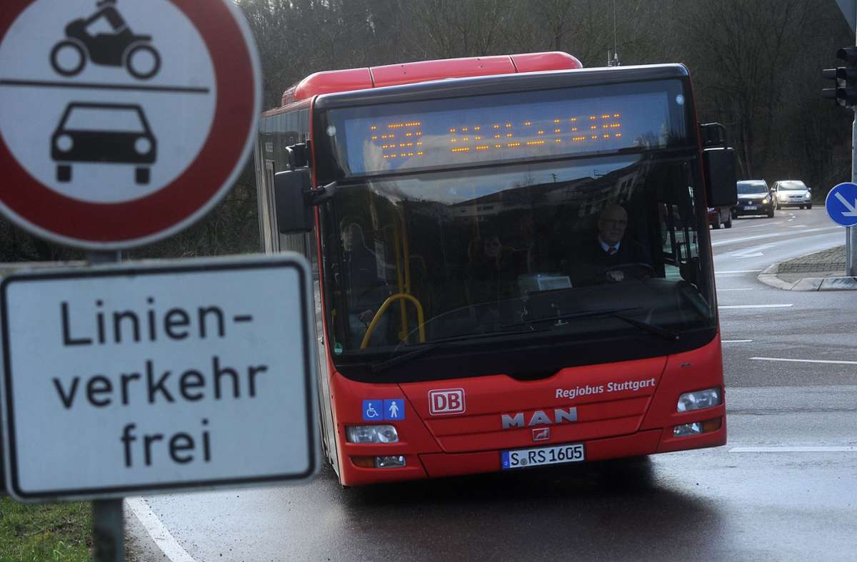 Oberstenfelder Räte ziehen nicht mit: Zweifel am Sinn der Busspur bei Marbach werden laut
