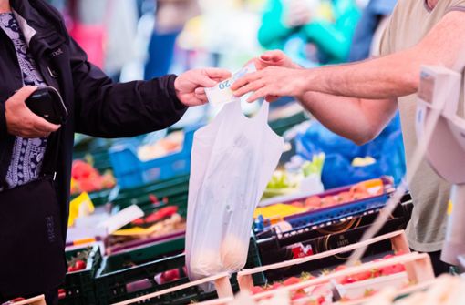 Lebensmittel kosteten im Juni 13 Prozent mehr als im Vorjahr. Foto: dpa/Christoph Soeder