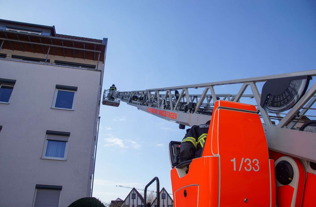 Feuerwehreinsatz in Sindelfingen: Essen auf dem Herd vergessen