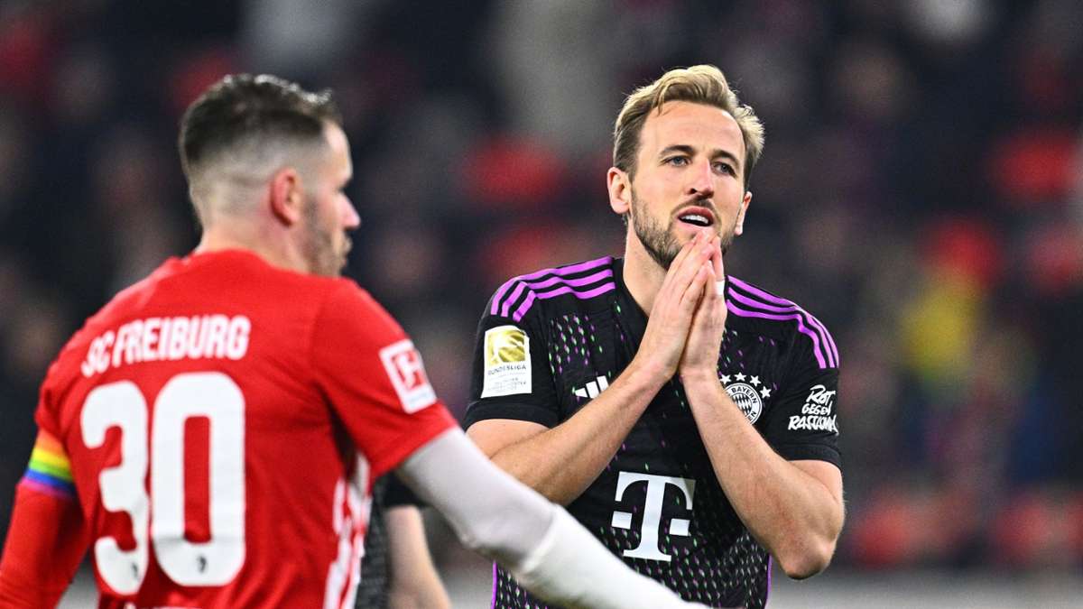 24. Spieltag: Rückschlag zum Eberl-Start: Bayern vergeben Sieg in Freiburg