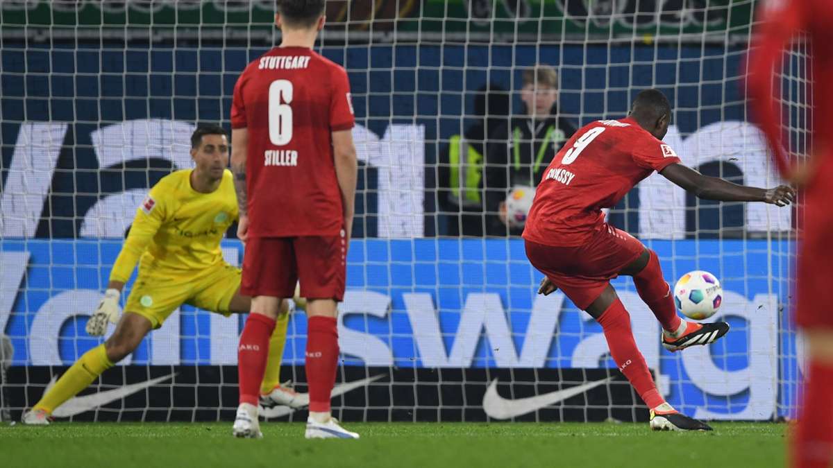 24. Spieltag: Königsklasse im Blick: Seriöses Stuttgart siegt in Wolfsburg