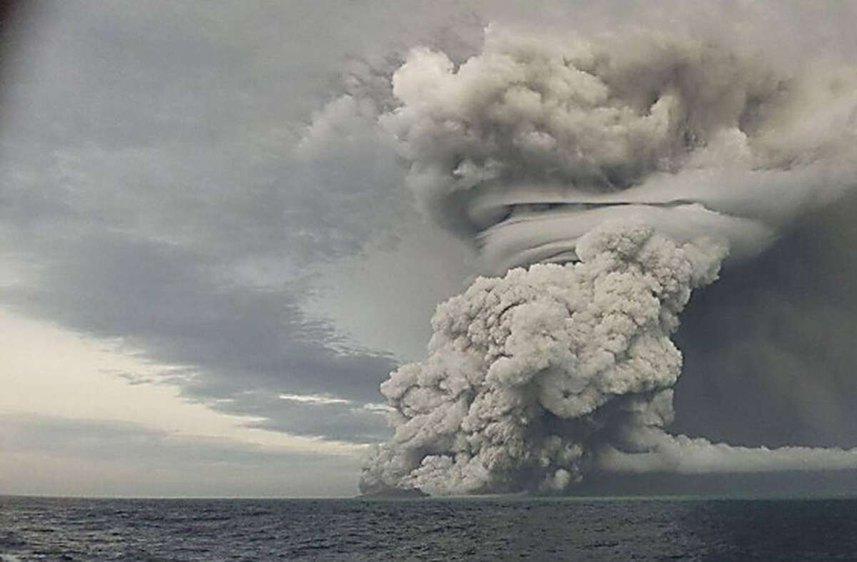 Der Vulkanausbruch auf Tonga hat mehrere Todesopfer gefordert.