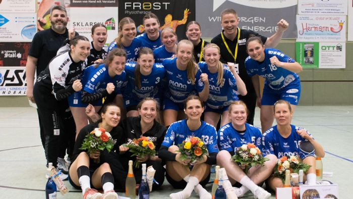 Handball-Württembergliga Frauen: HSG Böblingen/Sindelfingen feiert Pool-Party in der Kabine